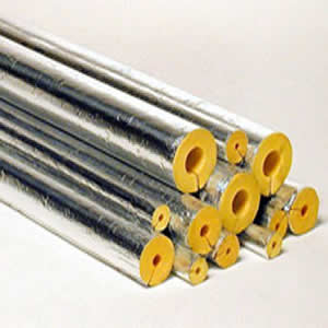 Foil Pipe Insulation - 50mm Wall