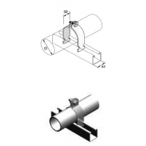 219mm Channel Clip Gal                  