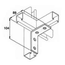 104 x 89 90 Deg 4 Hole Angle HDG        