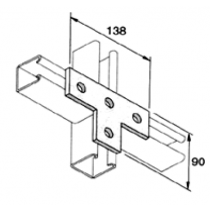 Flat T Shape HDG                        