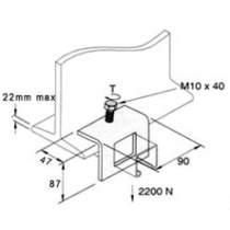 Window Bracket HDG                      