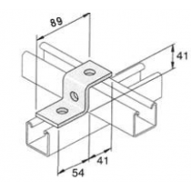 Z Brkt 41x41 HDG                        