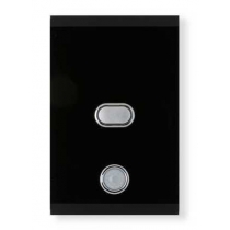 iZone Smart Switch - 1 Button - Black