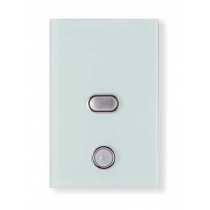 iZone Smart Switch - 1 Button - Ocean Mist