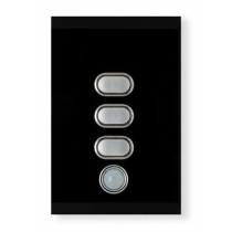 iZone Smart Switch - 3 Button - Black