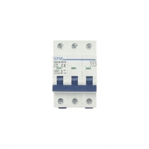 Miniature Circuit Breaker (MCB) 3 POLE 6KA -100A               