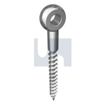 316 LAG SCREW EYE:M4 X  45              