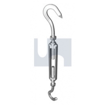 316 T/BKLE HOOK+HOOK:M5 X  70           