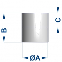 40mm DWV Coupling Slip Slip             