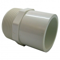 80mm Press PVC BSP Male Thread Adaptor - Cat 2