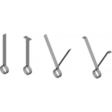 40mm (1 1/2) PVC S/Steel Strap Hangers  