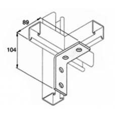 104 x 89 90 Deg 4 Hole Angle HDG        