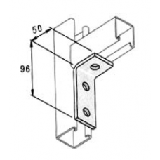 48x98 3 Hole 90deg Angle Bracket        