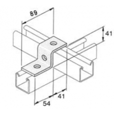 Z Brkt 41x41 HDG                        