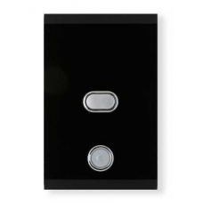 iZone Smart Switch - 1 Button - Black