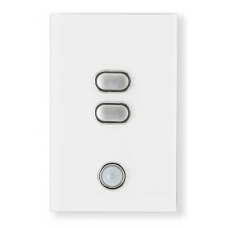 iZone Smart Switch - 2 Button - White