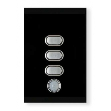 iZone Smart Switch - 3 Button - Black