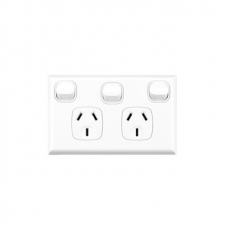 DOUBLE GPO + SWITCH                     