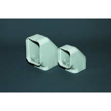 80mm Ezy Duct Bend (flat)               