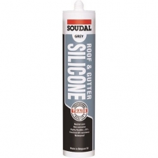 Soudal Roof & Gutter Silicone - Grey           