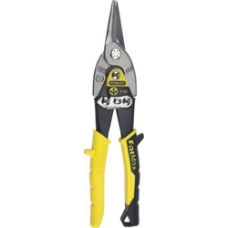 Stanley Fatmax Straight Cut Aviation Snips (Yellow)           